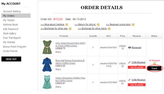 order tracking picture